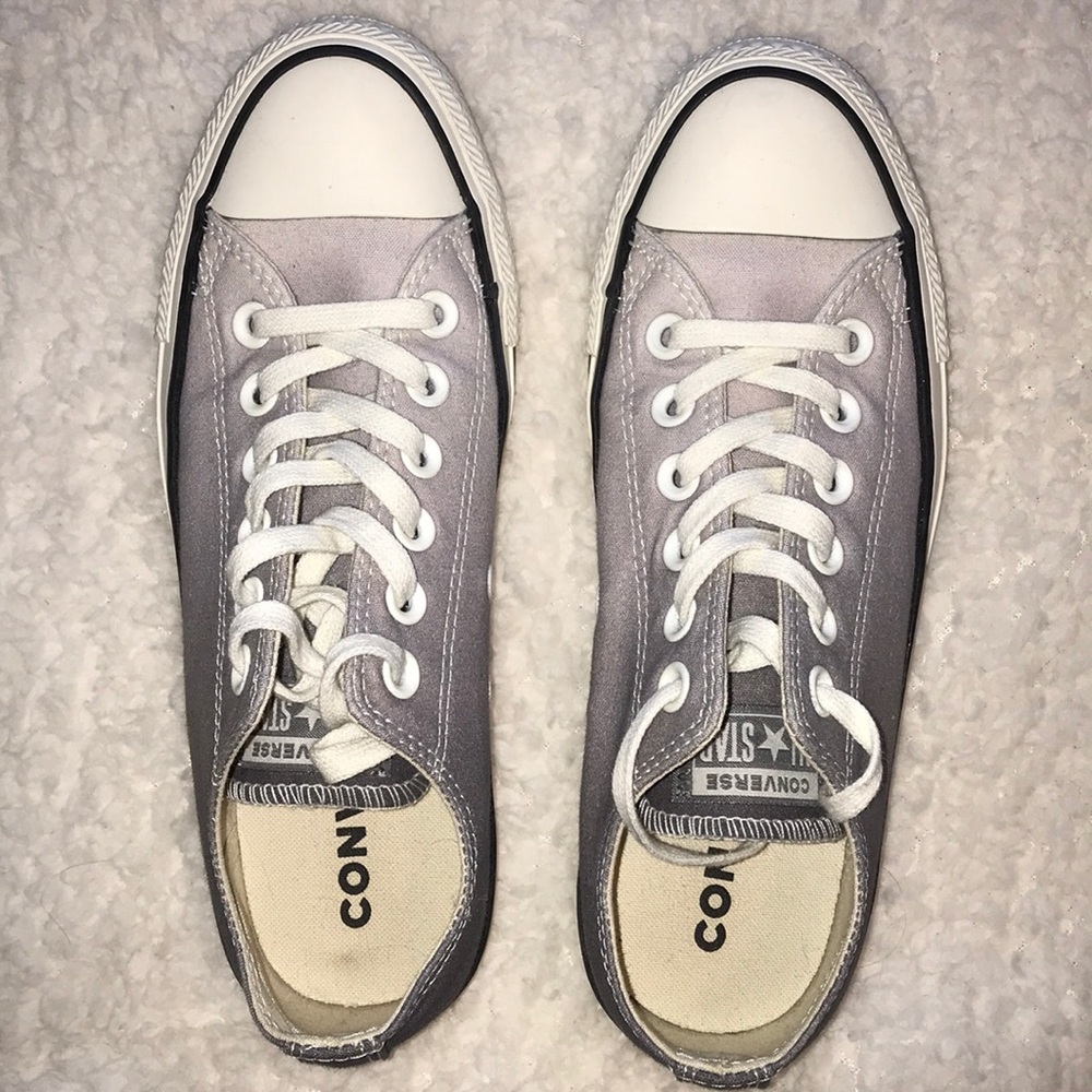NWOT Grey Ombré Converse